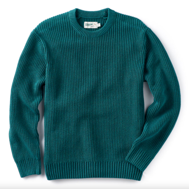 Wellen Bolinas Recycled Cotton Crewneck Sweater