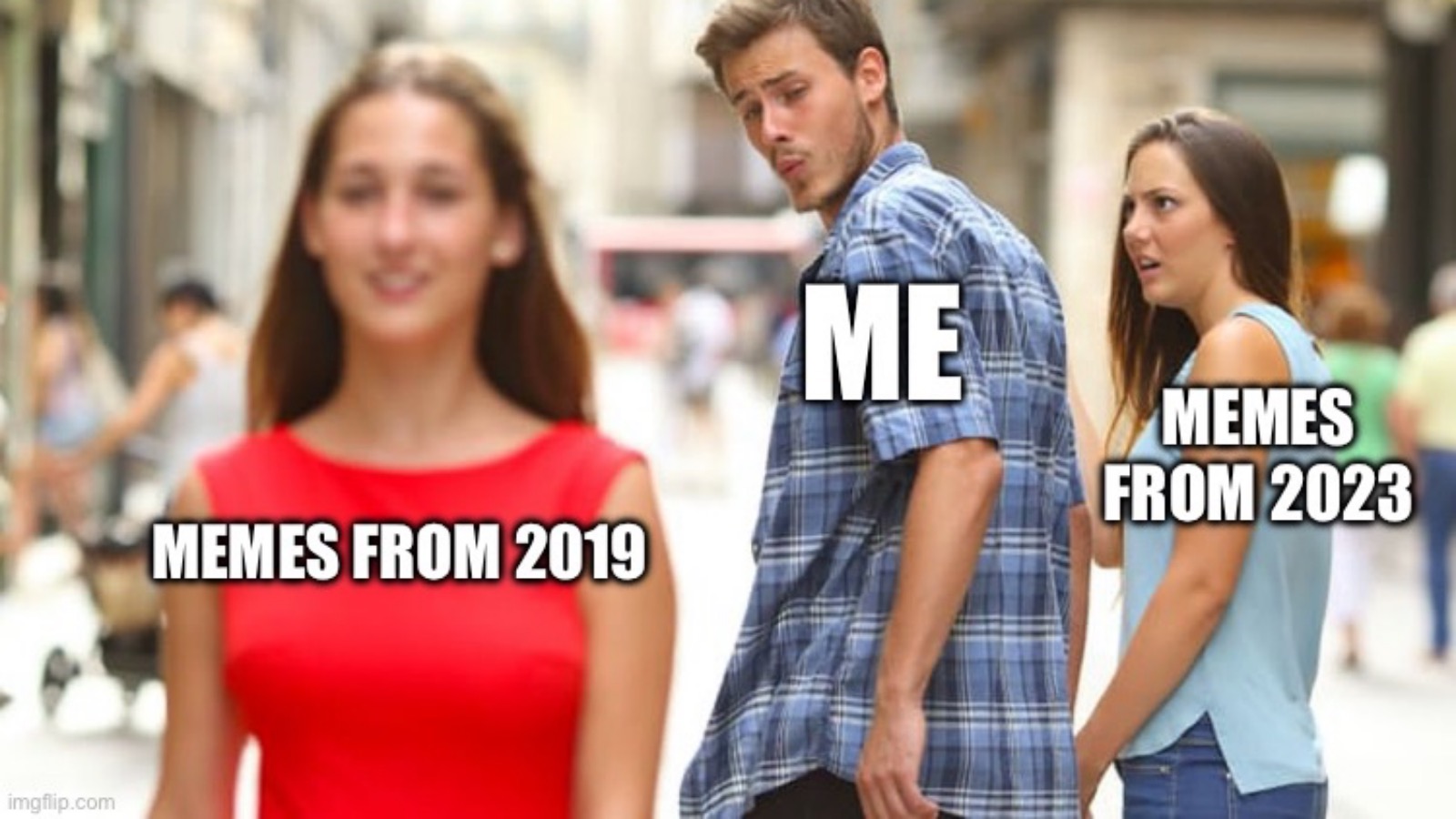jealous girlfriend meme about missing 2019