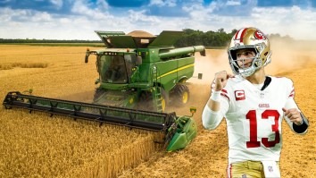 Brock Purdy Spends 49ers Bye Week Operating Heavy Machinery On Fiancée’s Farm In Iowa