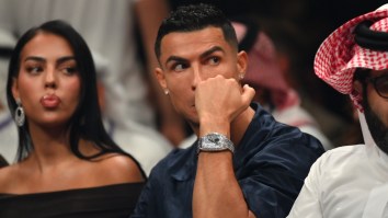 Cristiano Ronaldo Presented With $1.3M ‘Twin Turbo Furious Baguette’ Watch From Jacob & Co Founder