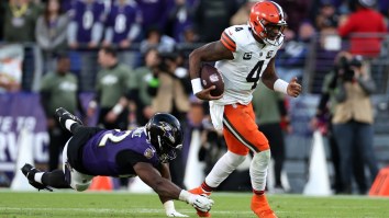 Browns QB Deshaun Watson Out For The Season After Saying ‘He’ll Be Fine’ Following Ravens Game