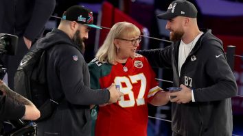 You’d Think Donna Kelce Was A Controversial Politician Based On The Absurd Police Escort Following Her Around (VIDEO)