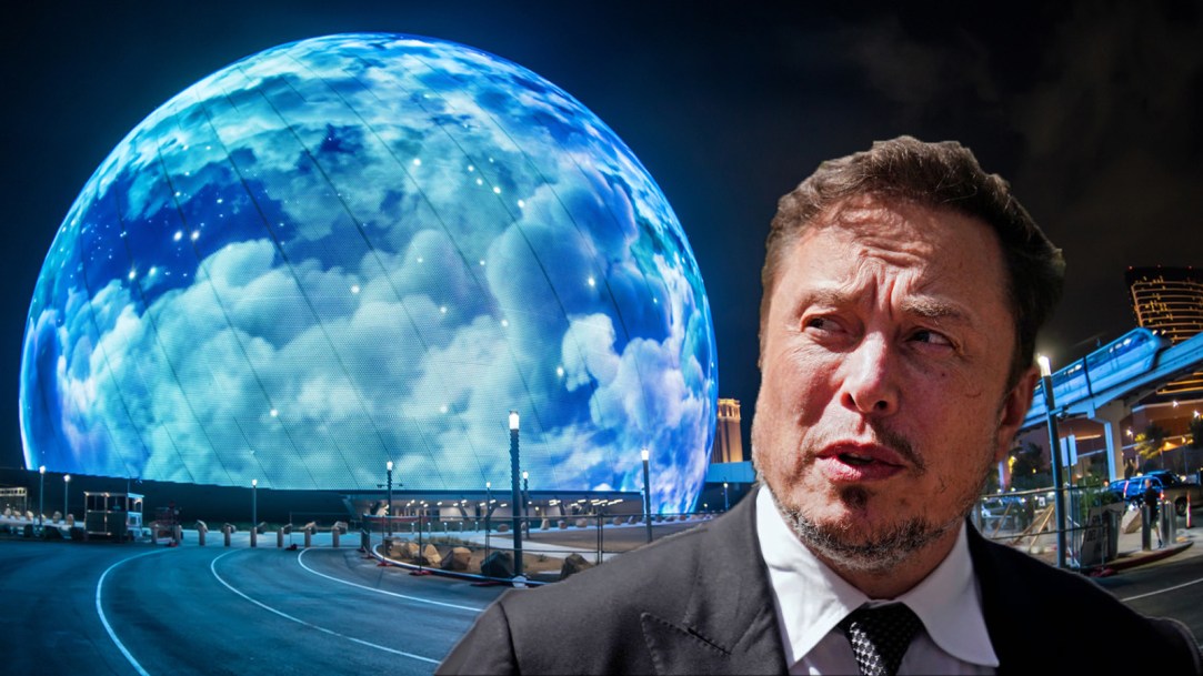Elon Musk The Sphere Las Vegas