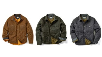 Cyber Monday Deal: Save Over $50 On Huckberry’s Best-Selling Flint And Tinder Quilted Waxed Shirt Jacket