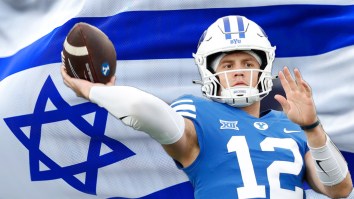 First Jewish QB In BYU History Coins Incredible Nickname, Rocks Star Of David With So Much Swagger
