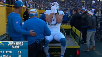 LA Chargers’ Joey Bosa Cries While Being Carted Off The Field, Ex-NFL Doc Worries He Could Be Out For Season