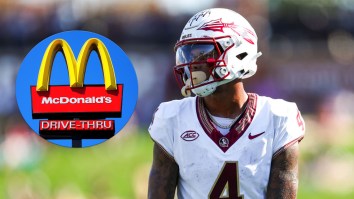 Florida State Star Wide Receiver Keon Coleman Reveals Insane Pregame Meal From McDonald’s