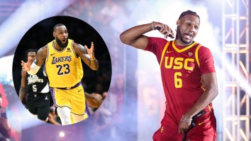 Bronny James Does Spot-On LeBron Impression, Drives Absurd Amount Of Views For Major Brands