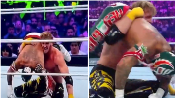 Logan Paul Saved Rey Mysterio From Breaking His Neck & Suffering Serious Injury With Incredible Heads Up Catch At WWE’s Crown Jewel