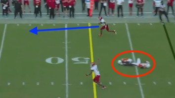 Louisville Scores Easiest Touchdown Of All-Time After Two Miami Players Collide Into Each Other