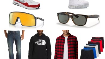 Macy’s Cyber Monday Sale Includes Deals On Levi’s Jeans, Oakley + Ray-Ban Sunglasses, Nike, Columbia, North Face, And More
