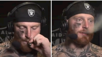 Fans Are Convinced Maxx Crosby Was Smoking A Blunt During Live TV Interview In Viral Video