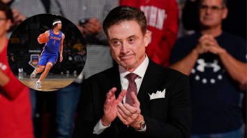 Rick Pitino Sat Courtside At Madison Square Garden To Chirp Former Iona Player On New Team
