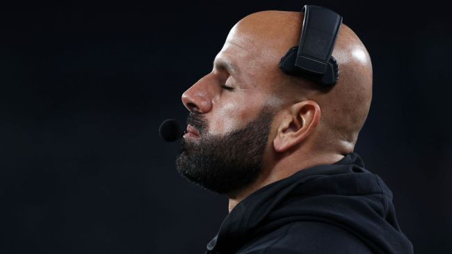 robert saleh frusrated while watching the jets