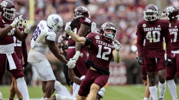 Texas A&M Football Flambéed For Bragging About Mind-Numbingly Dumb Stat Without Proper Context
