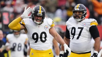 T.J. Watt Triggers Major Meltdown After Committing The Latest Late Hit In The History Of Late Hits