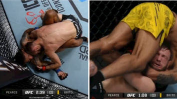 UFC Fighter Tells Opponent To ‘Get Up & Do Something’, Immediately Gets Choked Out