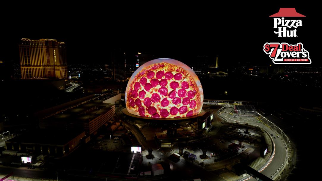 The Sphere Las Vegas Pizza