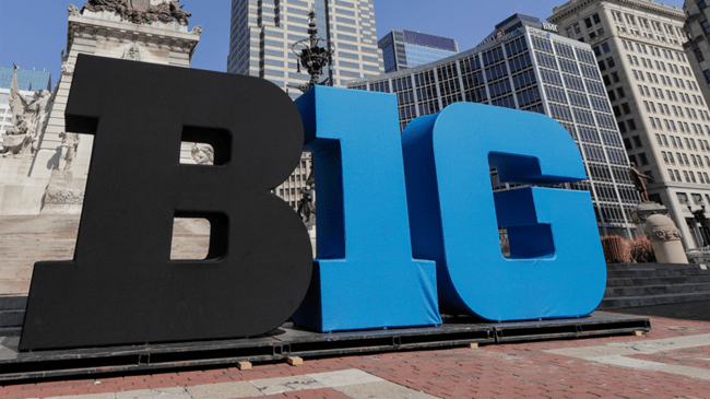 Big Ten Conference logo stylized as B1G