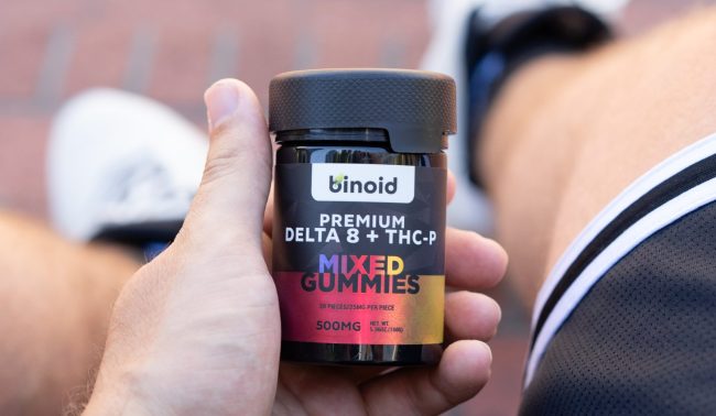 Binoid Premium Delta 8 + THC-P Gummies
