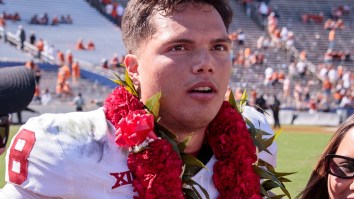 Dillon Gabriel Bodies Oklahoma Fans Who Accused Him Of Tampering With Top OL