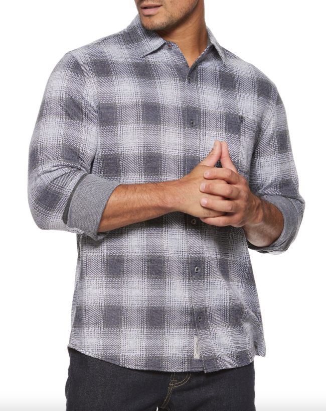 Dunson Knit Flannel Shirt