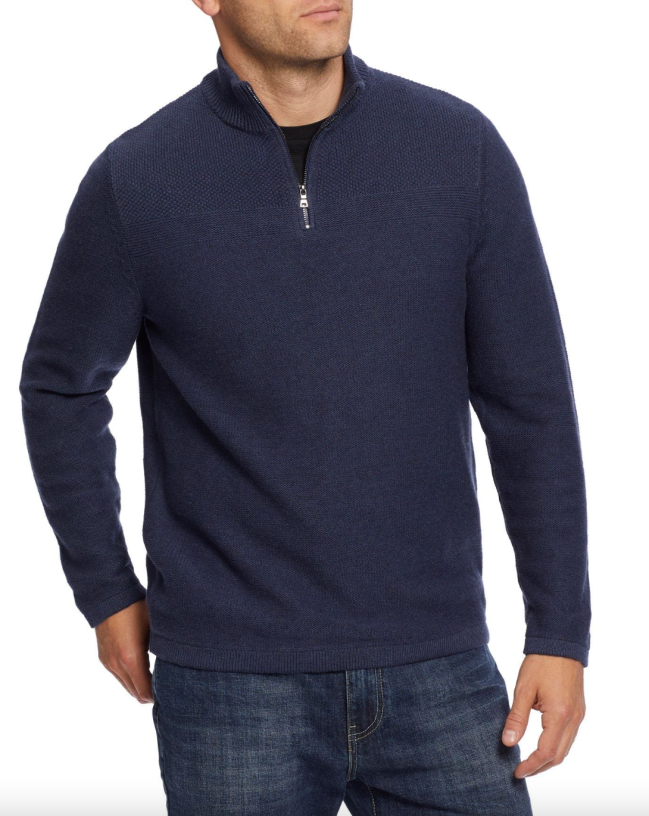 Henryville Quarter-Zip Pullover Sweater