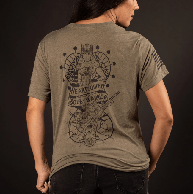 Women's Heart and Soul of a Warrior Relaxed Fit T-Shirt