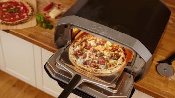 Treat Yourself To Pizza Without The Delivery This Holiday With This Ooni Home Pizza Oven