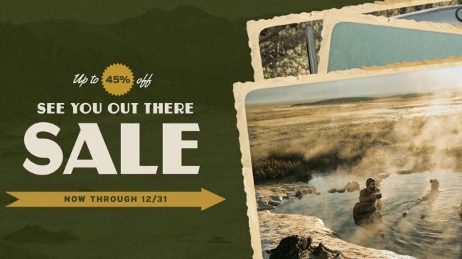 Last day of Huckberry See You Out There Sale