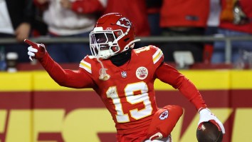 Chiefs’ Kadarius Toney Wipes Away Incredibly Cool Game-Winning Touchdown With Horrible Penalty