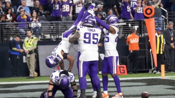 Vikings Defense Does Keg Stand Celebration Days After OC Gets Arrested For DWI Sparking Conspiracy