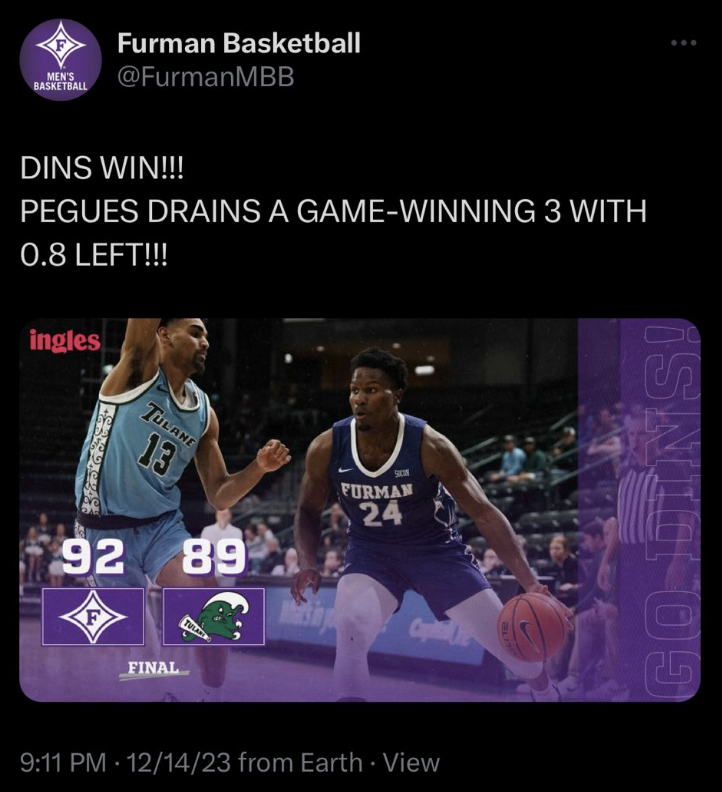 Furman College Basketball Final Score