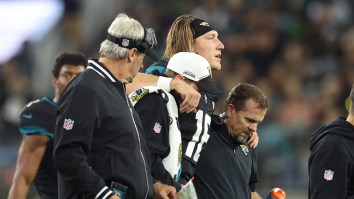 Jacksonville Jaguars Quarterback Trevor Lawrence Suffers What Looks To Be A Severe Leg Injury