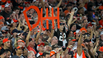 Al Michaels Seemed Annoyed With Browns Fans Banging Metal Signs During Thursday Night Football Game