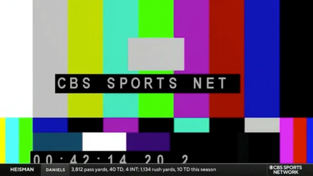 CBS Basketball Feed Glitch