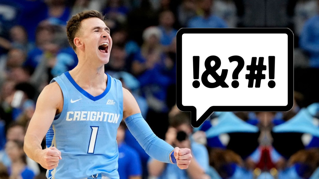 Creighton Basketball Cuss Swear Word Graphic