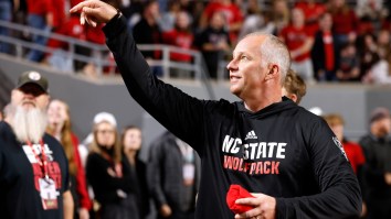 Beer Chugging Dave Doeren Agrees To Take A Bite Of Pop Tarts Mascot – If He Can Chase It With A Drink!