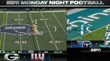 NFL Fans Hate ESPN’s Split Screen During Two Monday Night Football Games Being Played At Same Time
