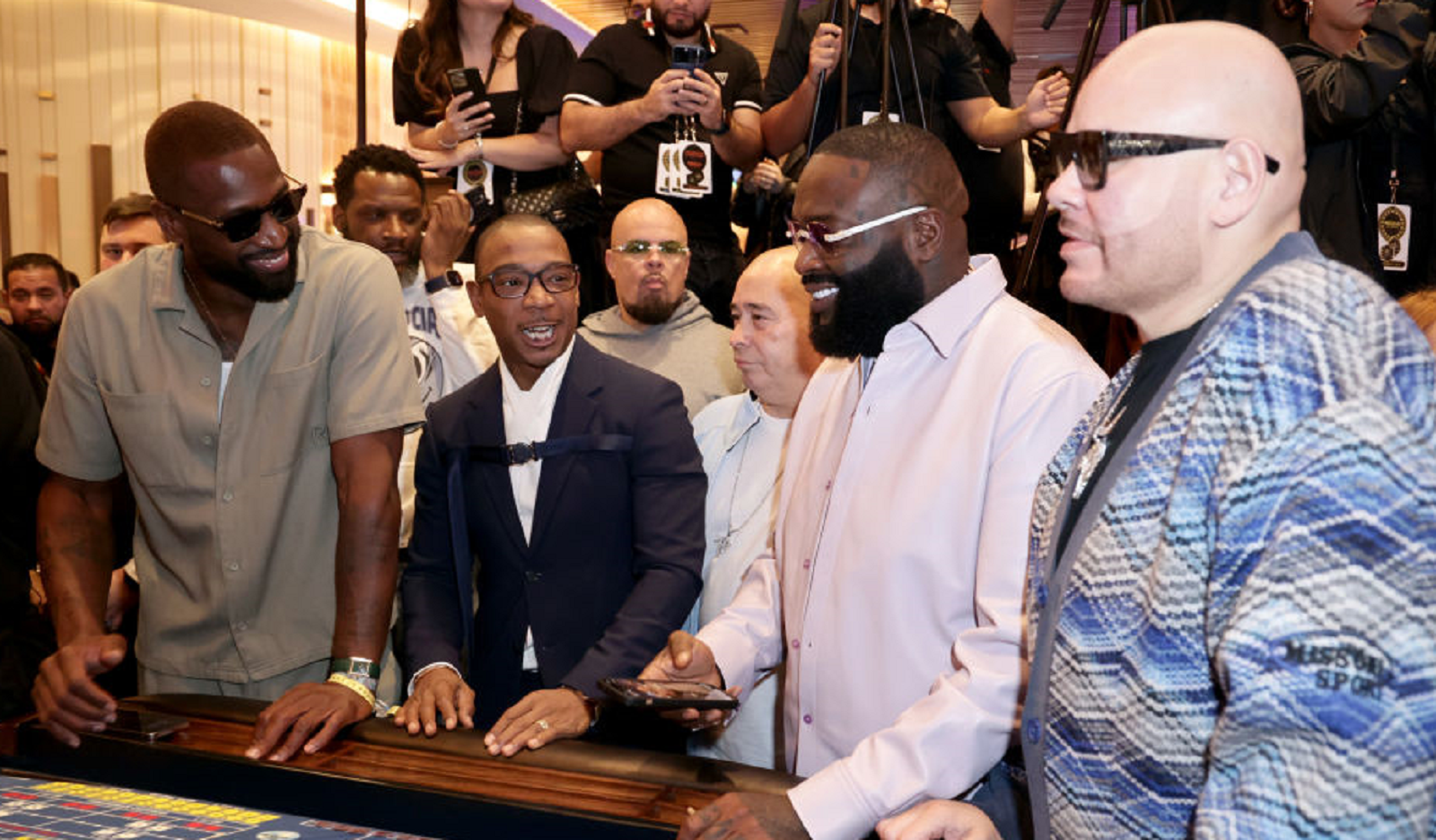 Dwyane Wade, Mike Tyson, Rick Ross & Other Celebrities Help Launch Roulette, Craps, And Sports