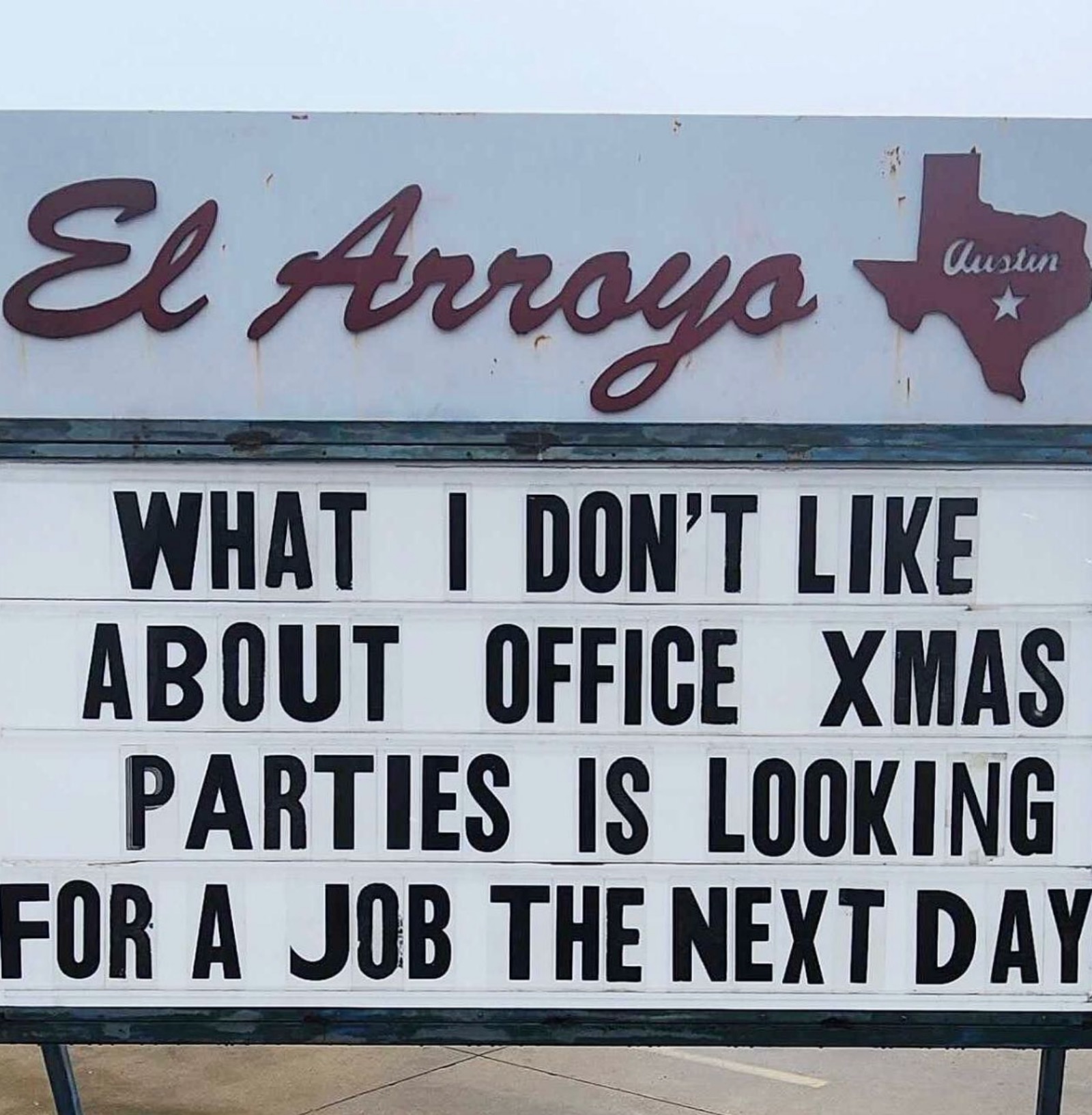 funny meme about holiday parties