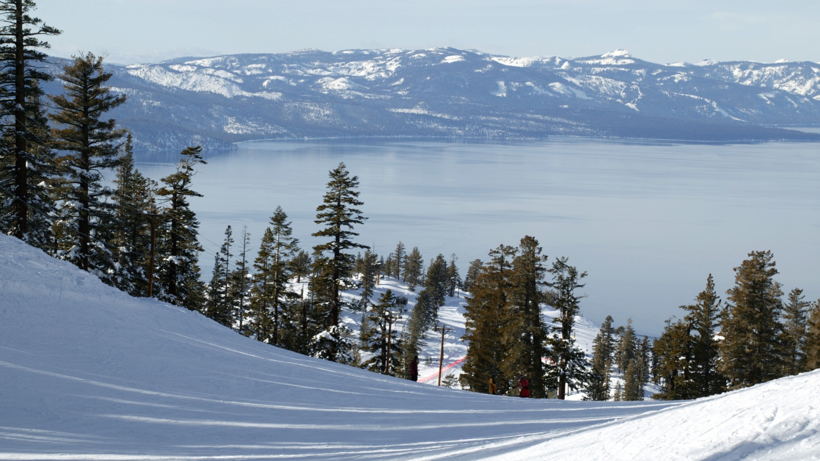 view from Heavenly ski resort in South Lake Tahoe