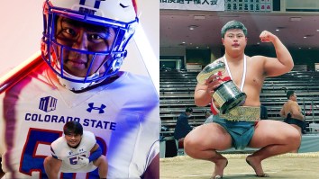 Wicked Flexible Japanese Sumo Wrestling Champ Earns D-I Football Scholarship At Colorado State