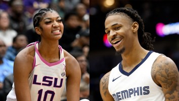 Angel Reese Channels Her Inner Ja Morant With Message To Haters While Selling Out Record Crowd