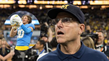 Jim Harbaugh Dances Around Chargers Job Rumors With Lots Of ‘Ums’ During All-Time Filibuster