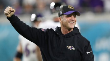John Harbaugh Turns ALL The Way Up With Lit Post-Win Celebration Dance In Ravens Locker Room