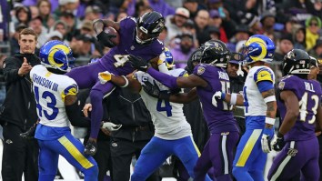 John Harbaugh Wanted ALL THE SMOKE After Rams Dropped Zay Flowers With WWE-Style Takedown