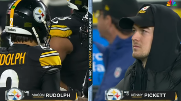 Kenny Pickett Looked Sick While Steelers Fans Chanted ‘Mason Rudolph’ During Win Vs Bengals