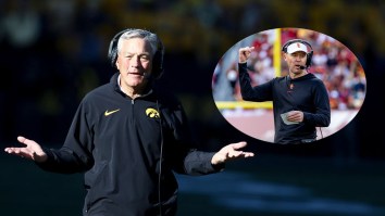 Kirk Ferentz Fires Shot At Lincoln Riley With Feisty Comments About Future Of Iowa’s Horrible Offense