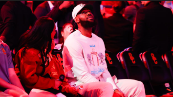 LeBron James Under Fire For ‘Disrespecting’ The National Anthem By Sitting Down While Song Was Being Played